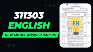 311303 Communication Skills English MSBTE New Model Answer Papers