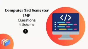 Computer 3rd Sem IMP for MSBTE Winter 2024 Exam