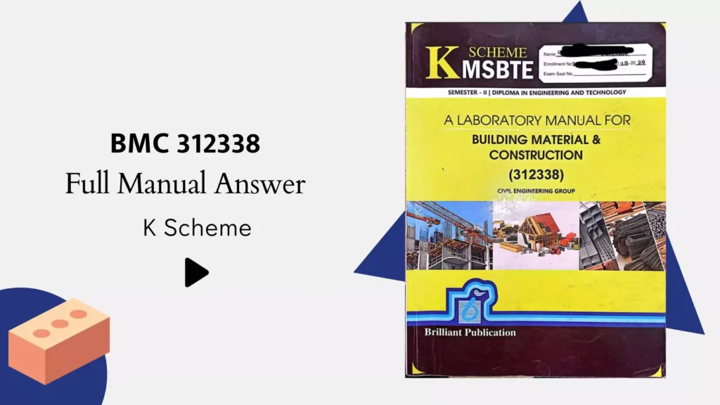 BMC 312338 MSBTE K Scheme Manual Answer