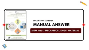 MEM 313317 Manual Answer K Scheme PDF