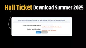 MSBTE Hall Ticket 2025 for Summer Exam Download