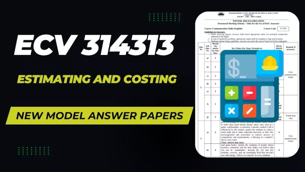 ECV 314313 MSBTE Summer 2025 & Winter 2024 Model Answer Papers