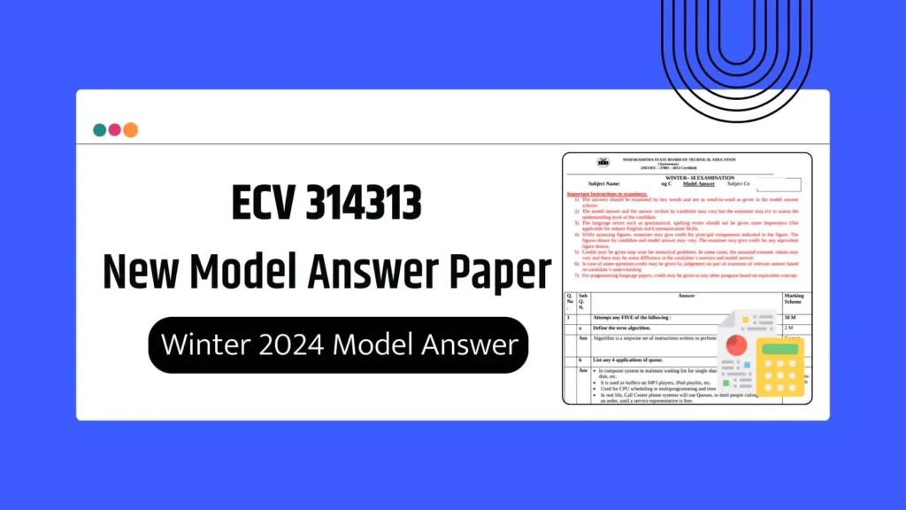 ECV 314313 MSBTE Summer & Winter 2024 Model Answer Papers