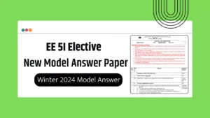 Electrical Engg. 5th Semester Elective Model Answer Papers