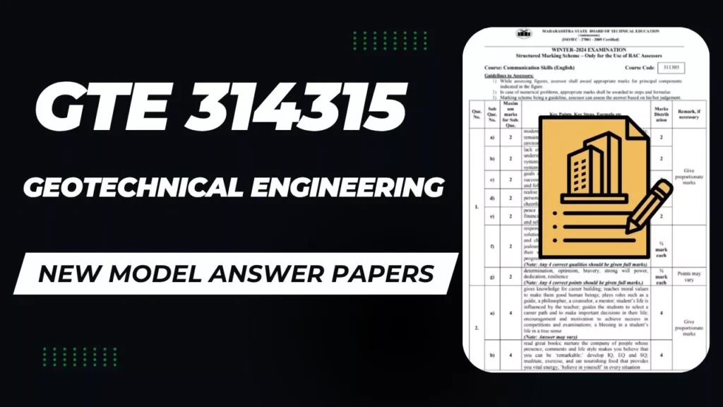 GTE 314315 MSBTE Winter 2024 & Summer 2025 Model Answer Papers