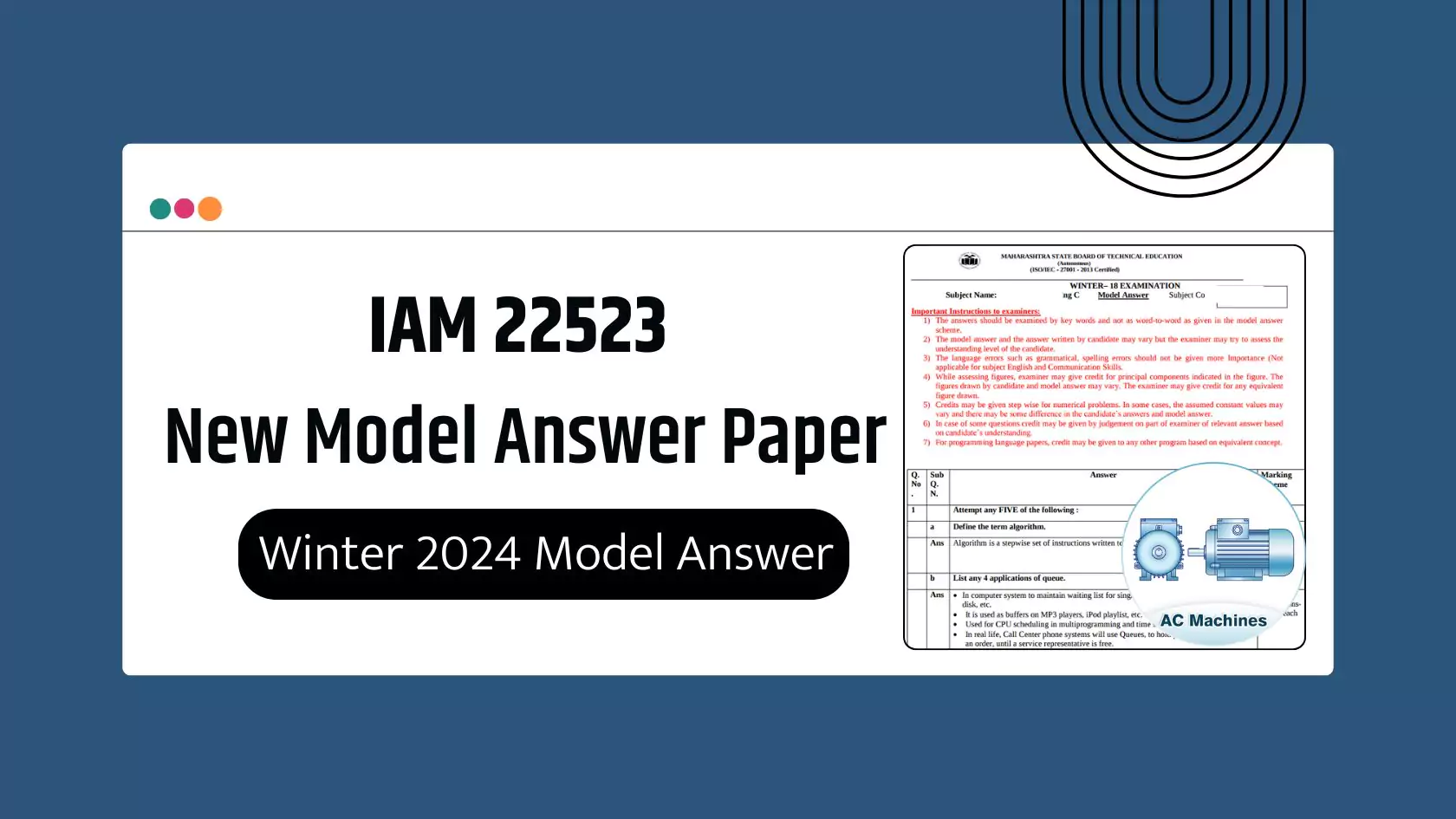 IAM 22523 MSBTE Summer & Winter 2024 Model Answer Papers
