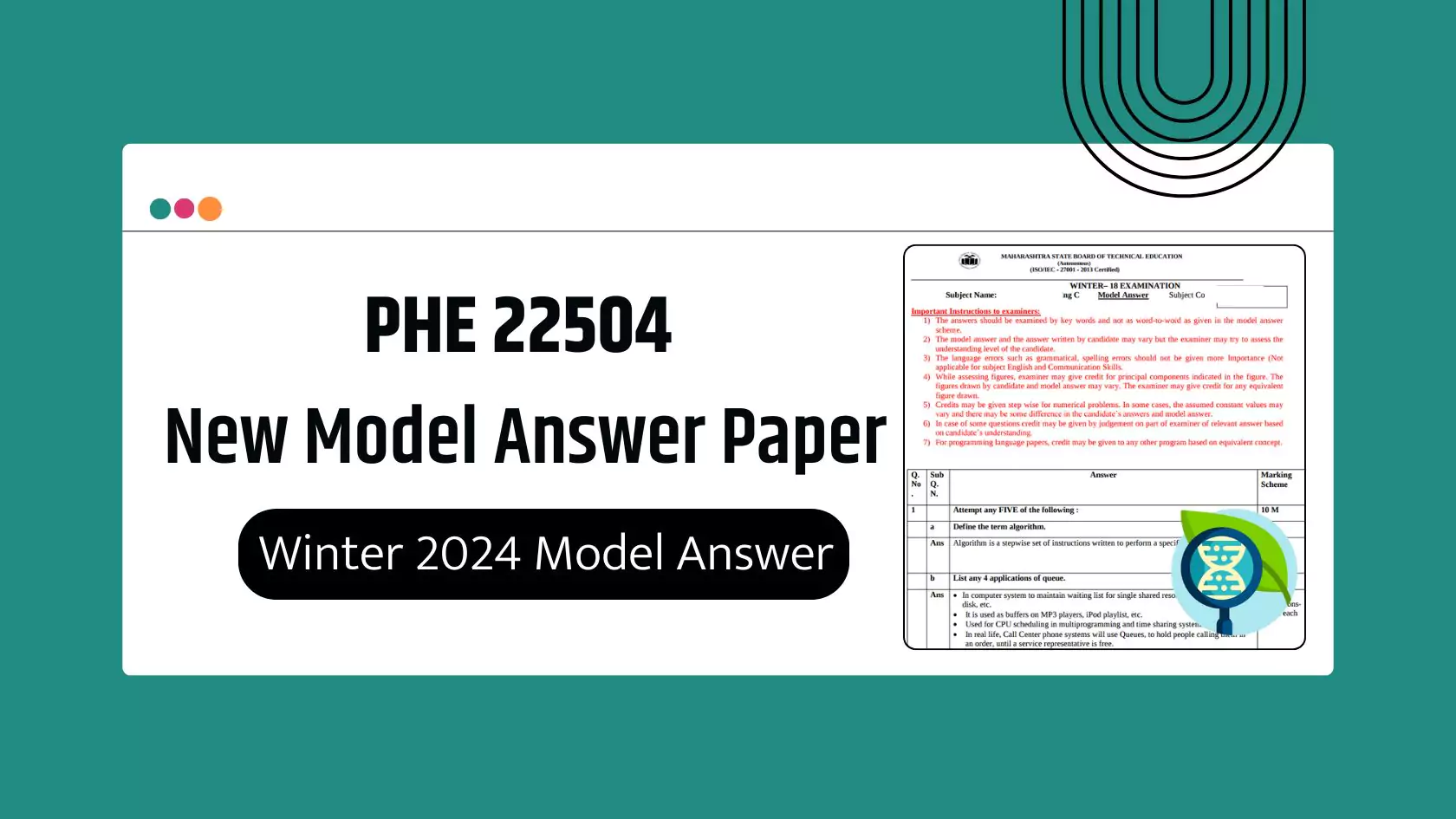 PHE 22504 MSBTE Summer & Winter 2024 Model Answer Papers