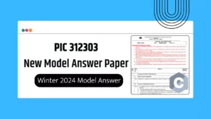 PIC 312303 MSBTE Summer 2024 & Winter 2024 Model Answer Paper