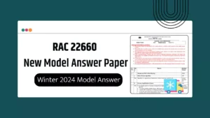 RAC 22660 MSBTE Summer & Winter 2024 Model Answer Papers