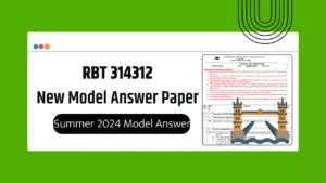 RBT 314312 MSBTE Summer 2024 Model Answer Paper