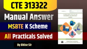 Concrete Technology CTE 313322 Manual Answer