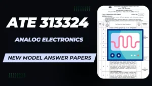 ATE 313324 New Model Answer Papers