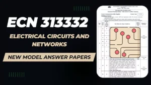 ECN 313332 MSBTE New Model Answer Papers