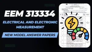EEM 313334 New Model Answer Papers