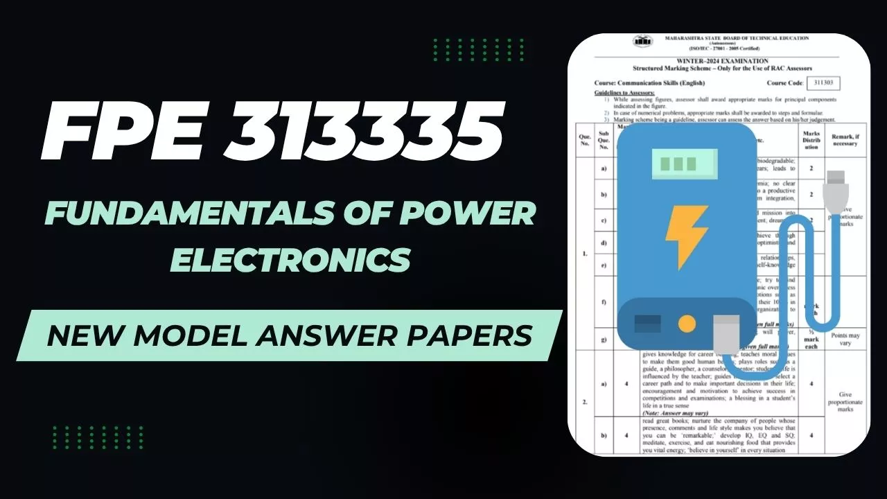 FPE 313335 New Model Answer Papers