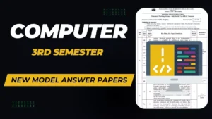 MSBTE Computer 3rd Semester Previous Year Model Answer Papers